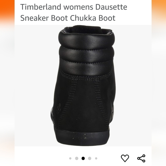 Timberland Black Womens Sneaker Boot Size 7.5 - Picture 2 of 13